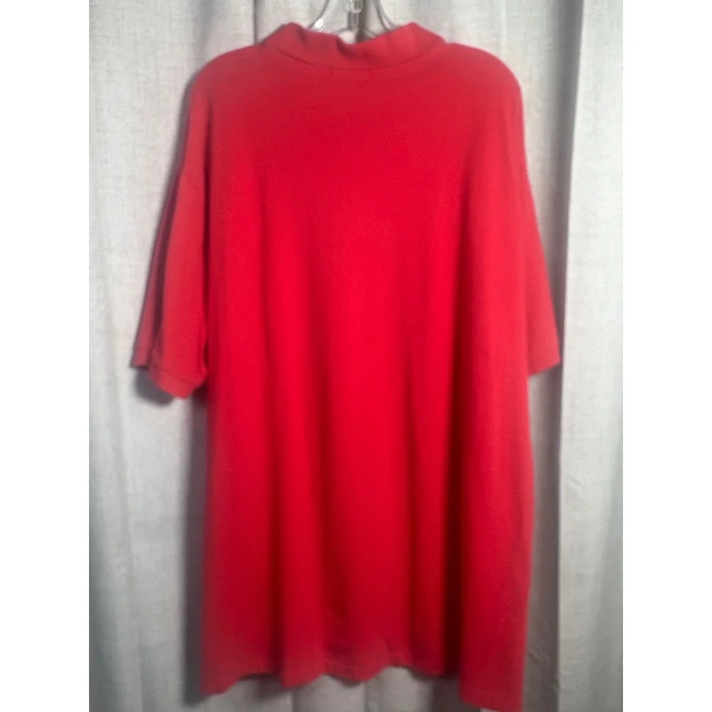 Polo Ralph Lauren Men 2XB Red Pique Short Sleeve Pony Logo Polo Shirt Big & Tall